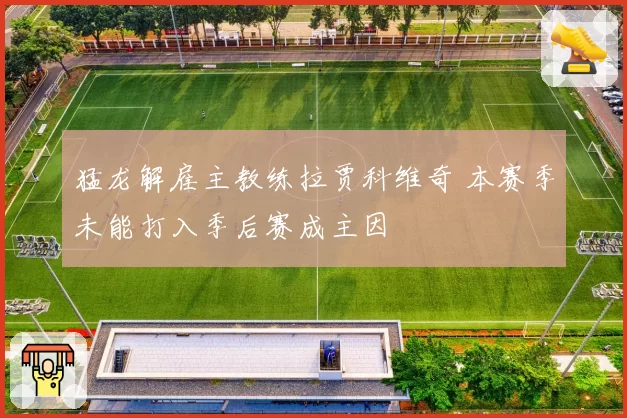 猛龙解雇主教练拉贾科维奇 本赛季未能打入季后赛成主因