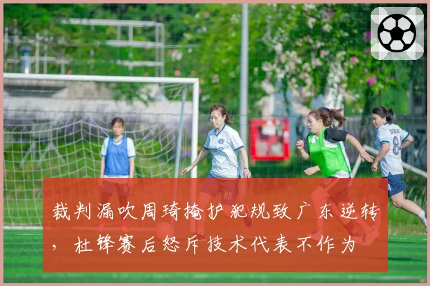 裁判漏吹周琦掩护犯规致广东逆转，杜锋赛后怒斥技术代表不作为